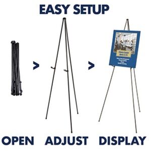 Quartet instant easel stand 63”- NEW